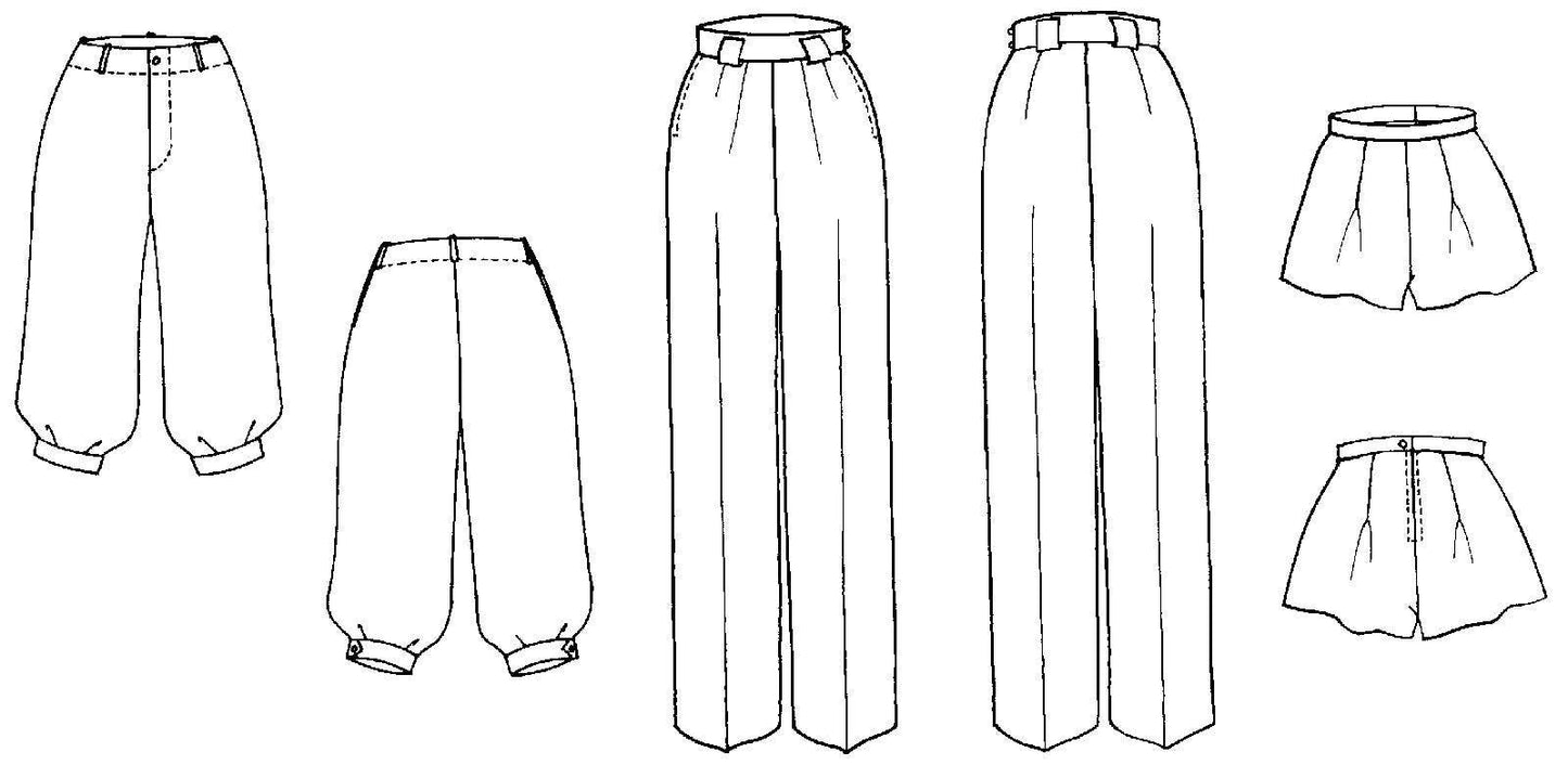 250 Hollywood Pants - Sewing Pattern