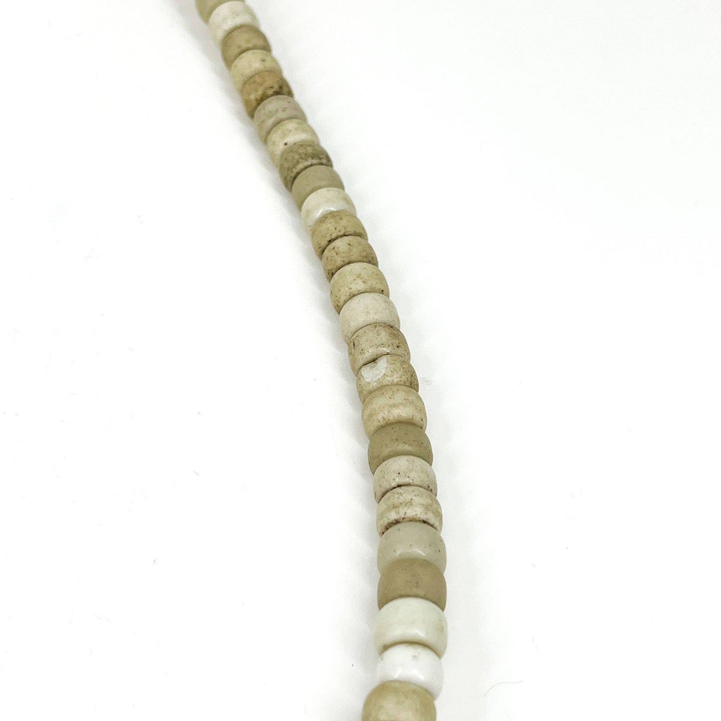 White Padre Bohemian Trade Beads