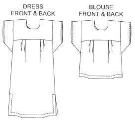 142 Old Mexico Dress Sewing Pattern