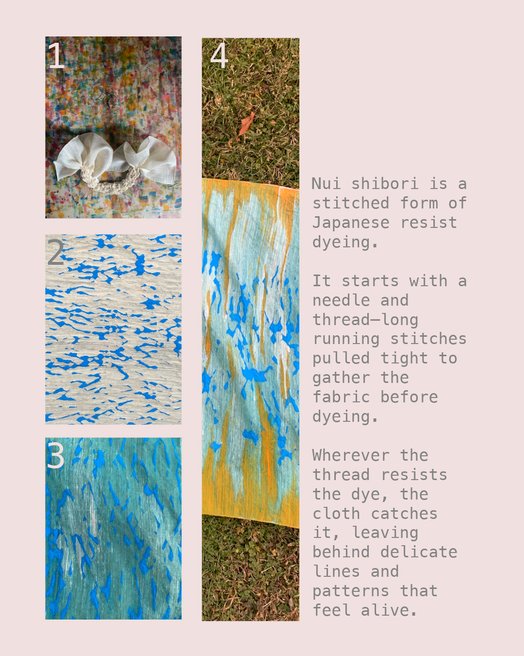 Nui Shibori: A Crunchy Fall Painting Workshop
