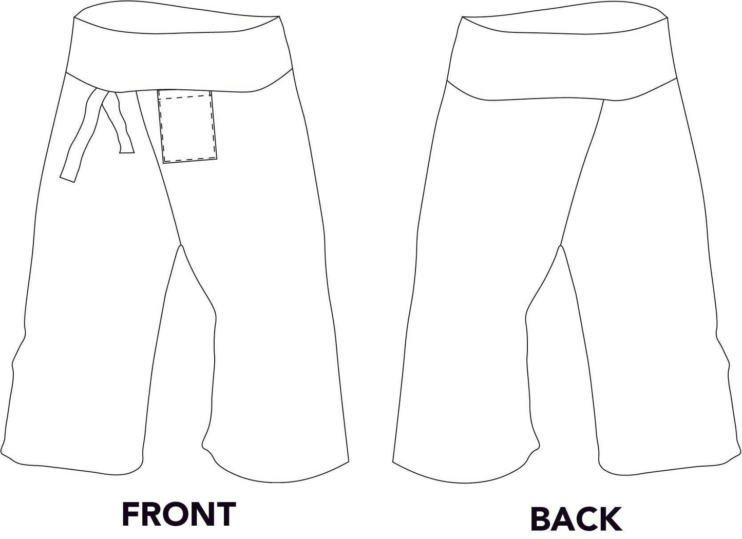 161 Thai Fisherman Pants Sewing Pattern