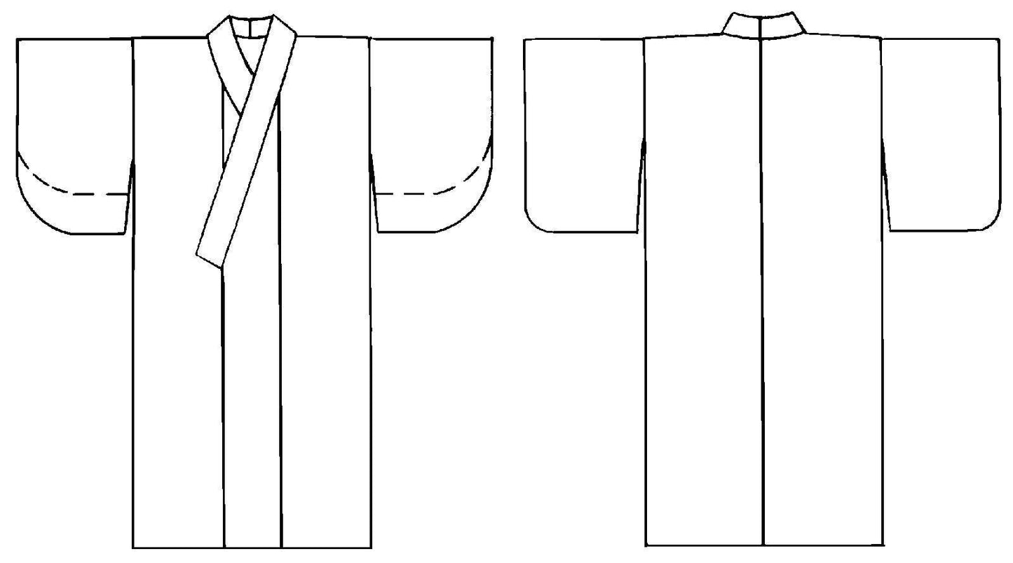 113 Japanese Kimono Sewing Pattern
