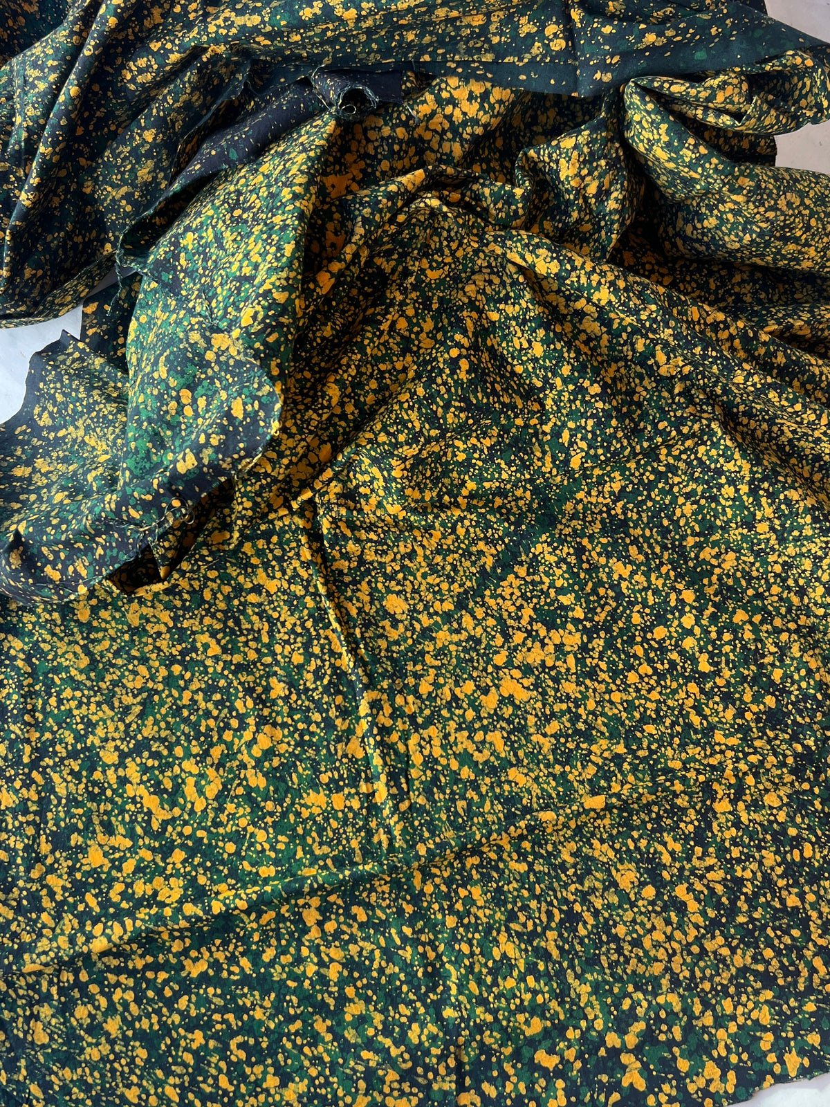 copper lichen cotton Batiki