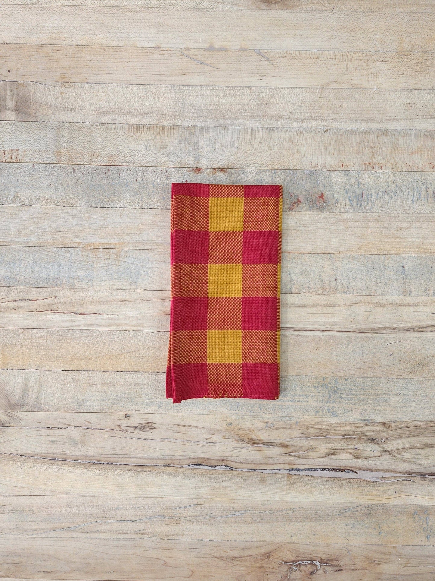 Ketchup & Mustard Napkin set