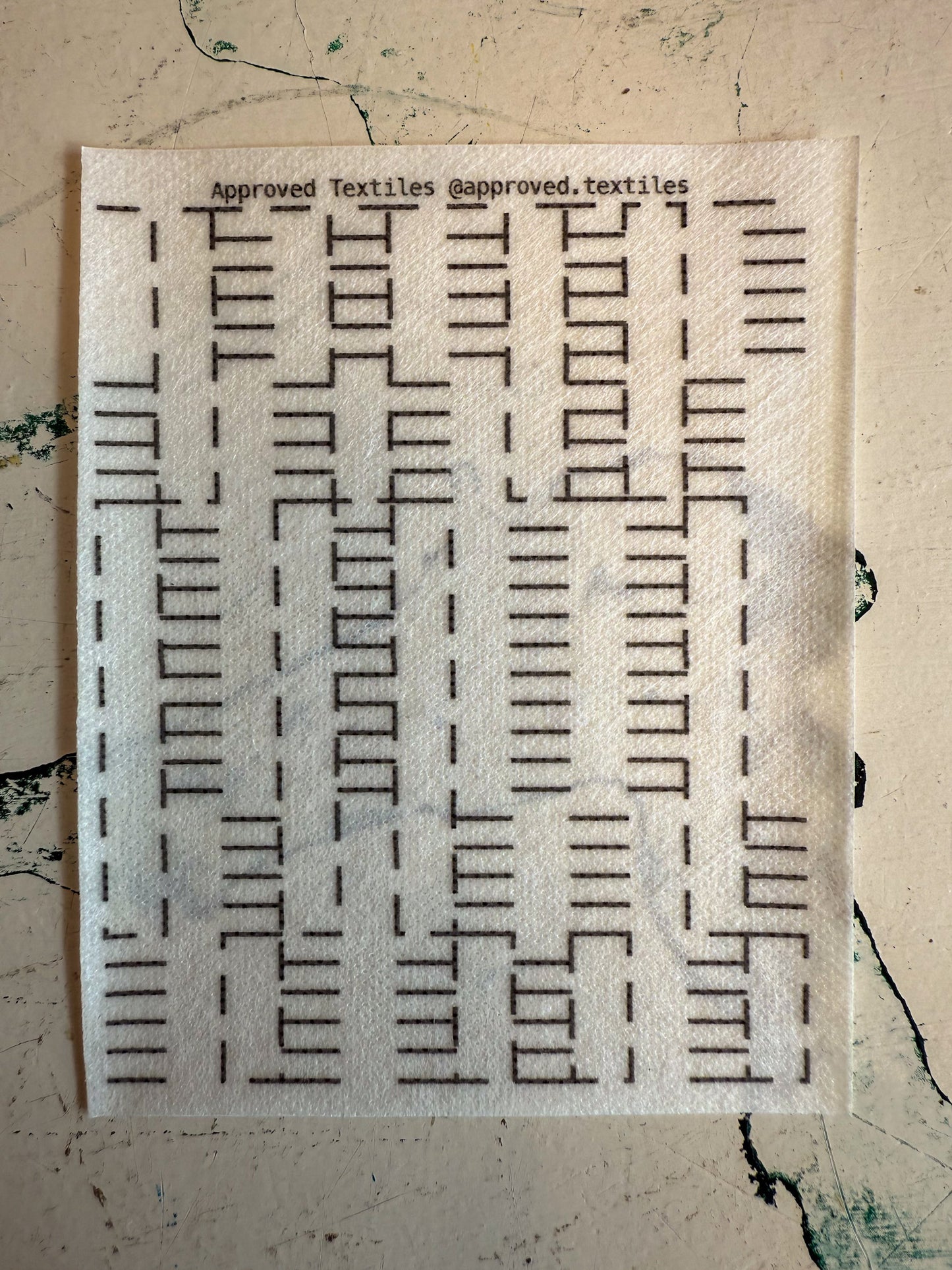 Anni Albers: Visible Mending Transfers