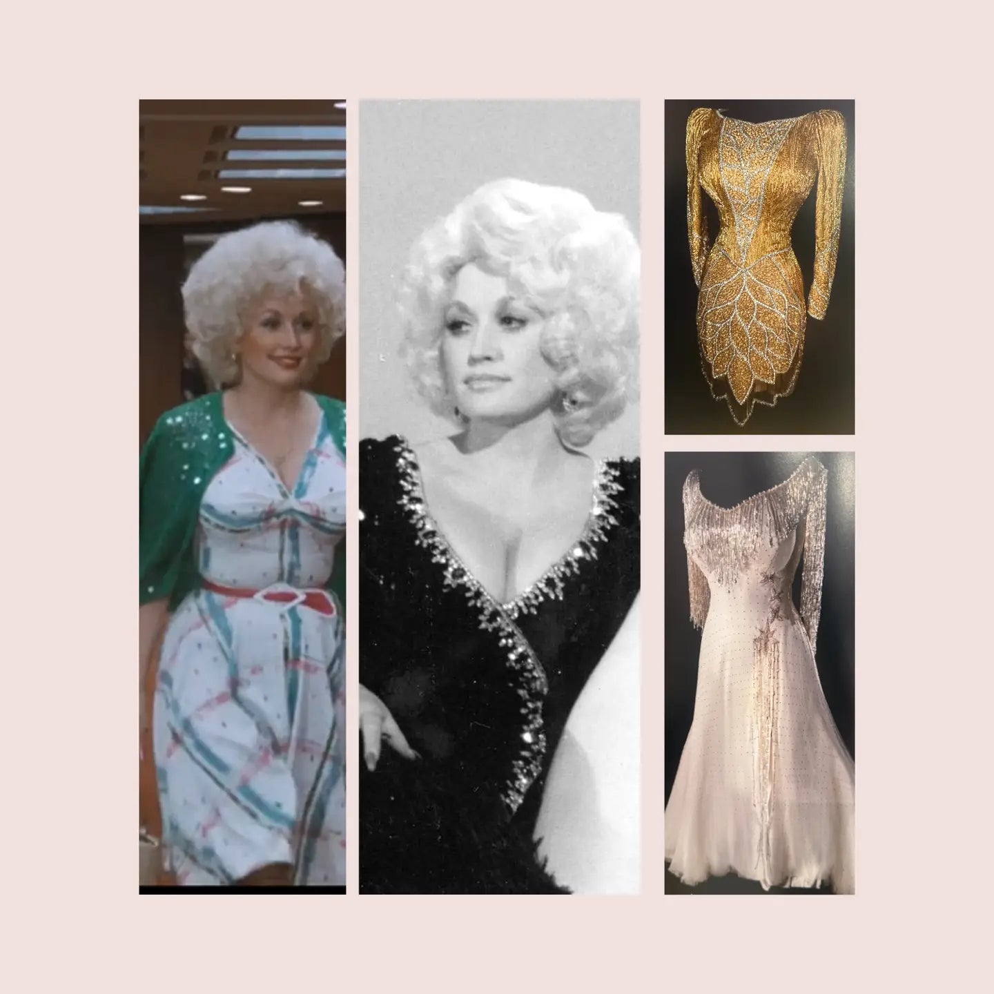 Dolly Parton's Gowns: Visible Mending Transfers