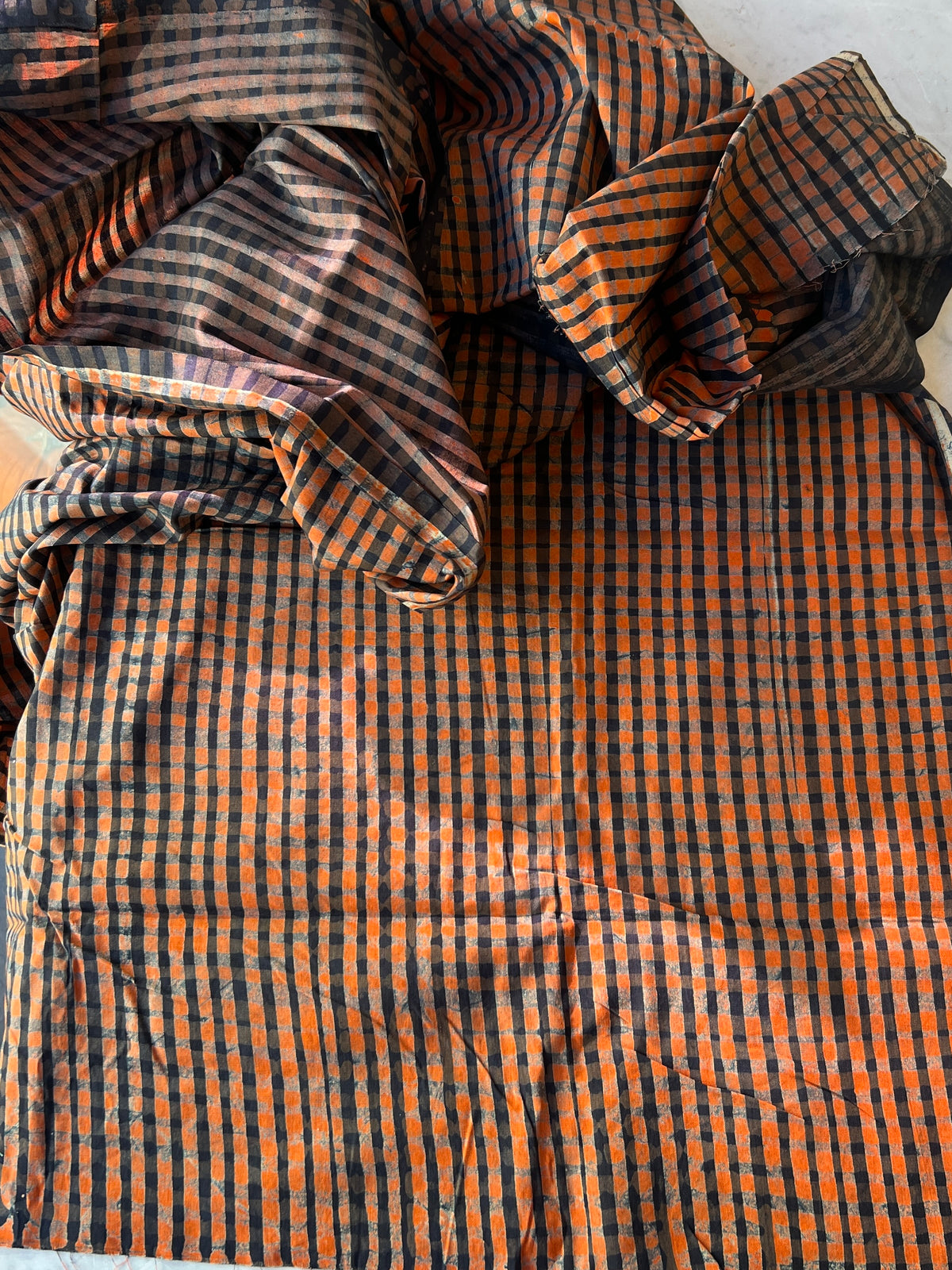harvest plaid cotton Batiki