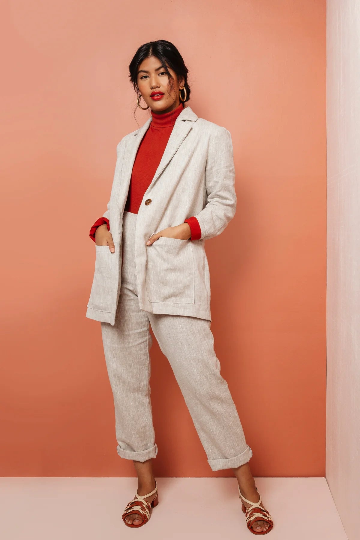 The Heather Blazer