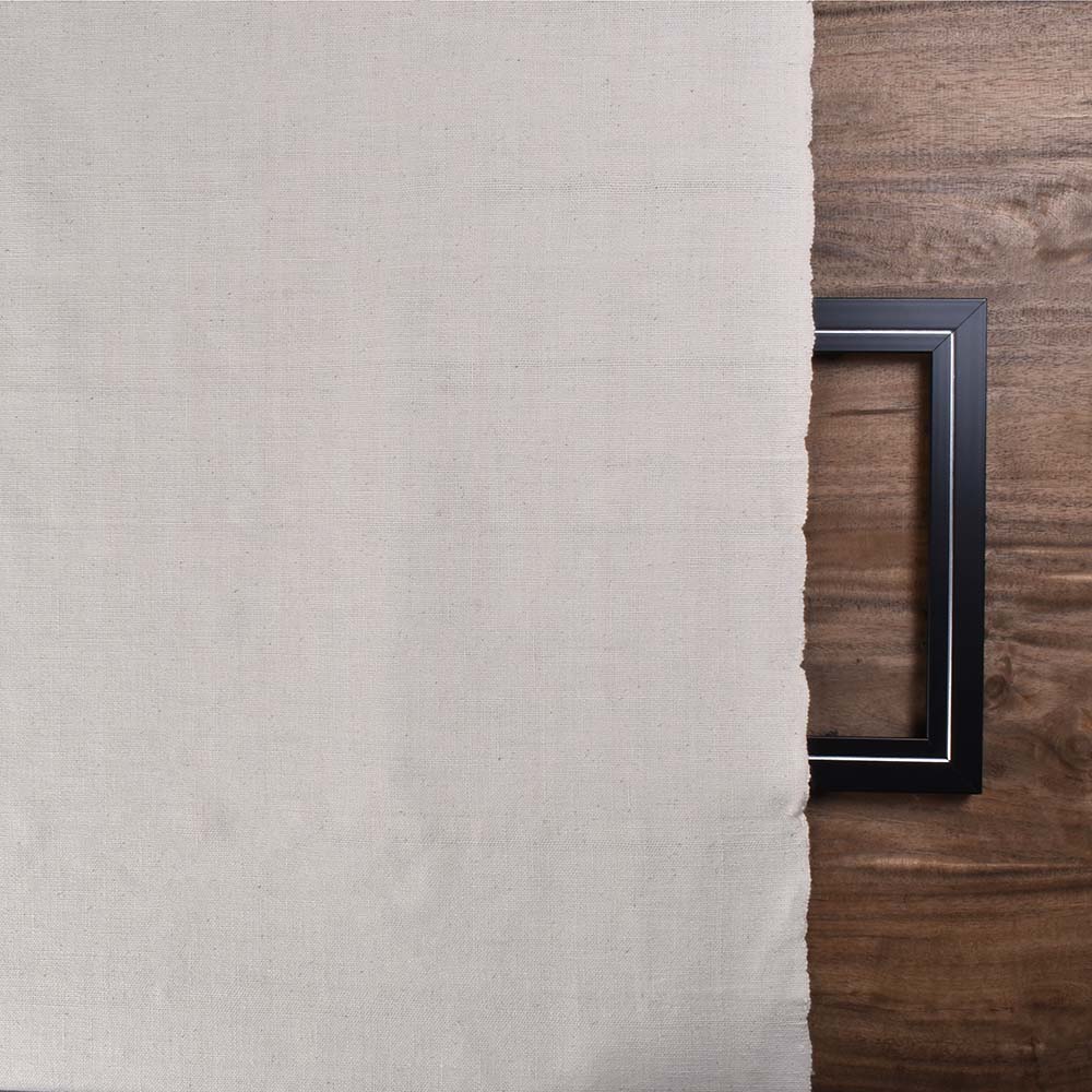 Undyed Khadi cotton