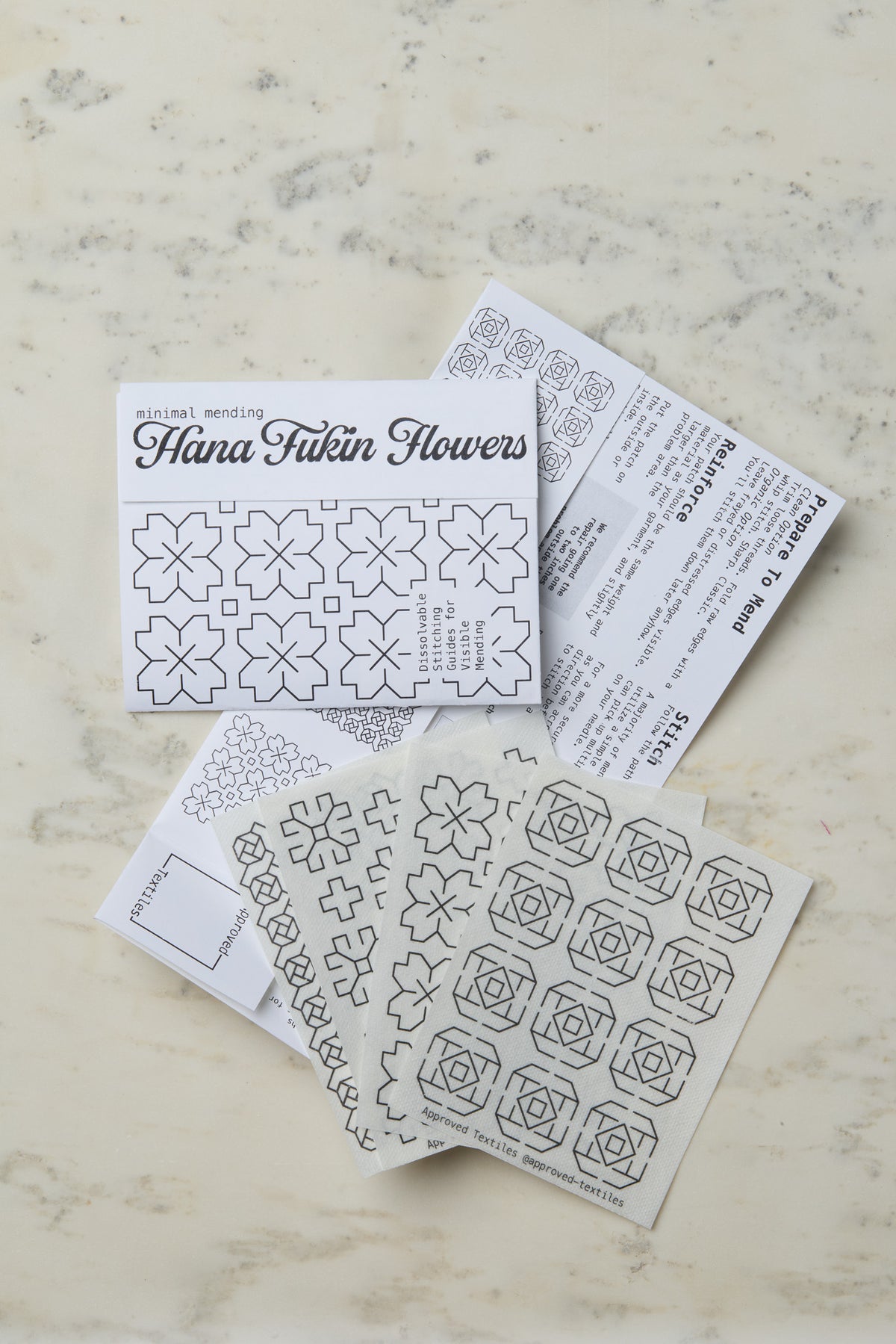 Hana Fukin Flowers . Minimal Mending Series