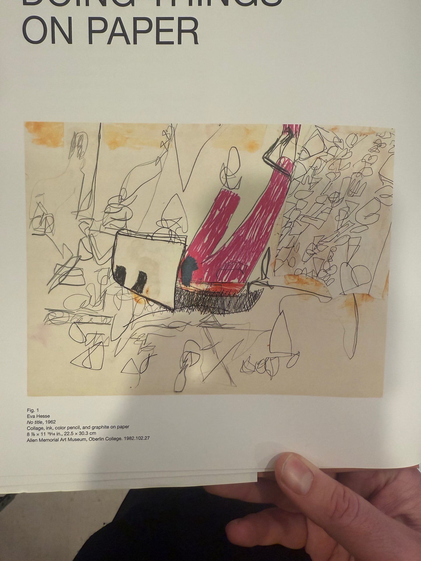 Eva Hesse at Oberlin: Visible Mending Transfers