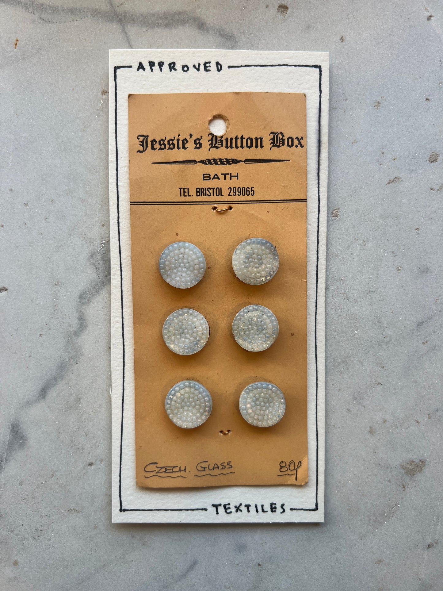 Czech Glass Toggle Buttons