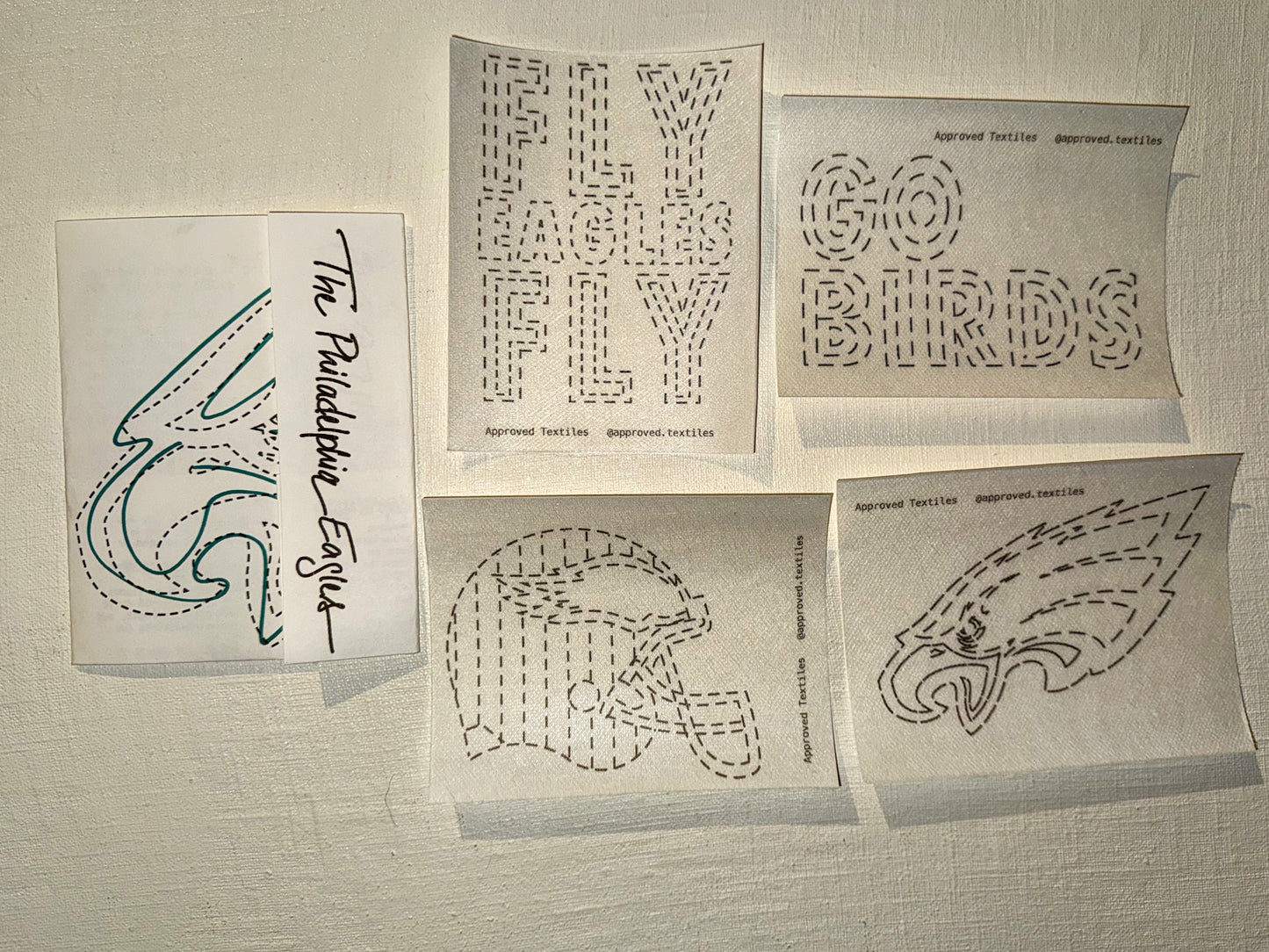 Stitching for Sunday: Philadelphia Football Visible Mending and Alterations