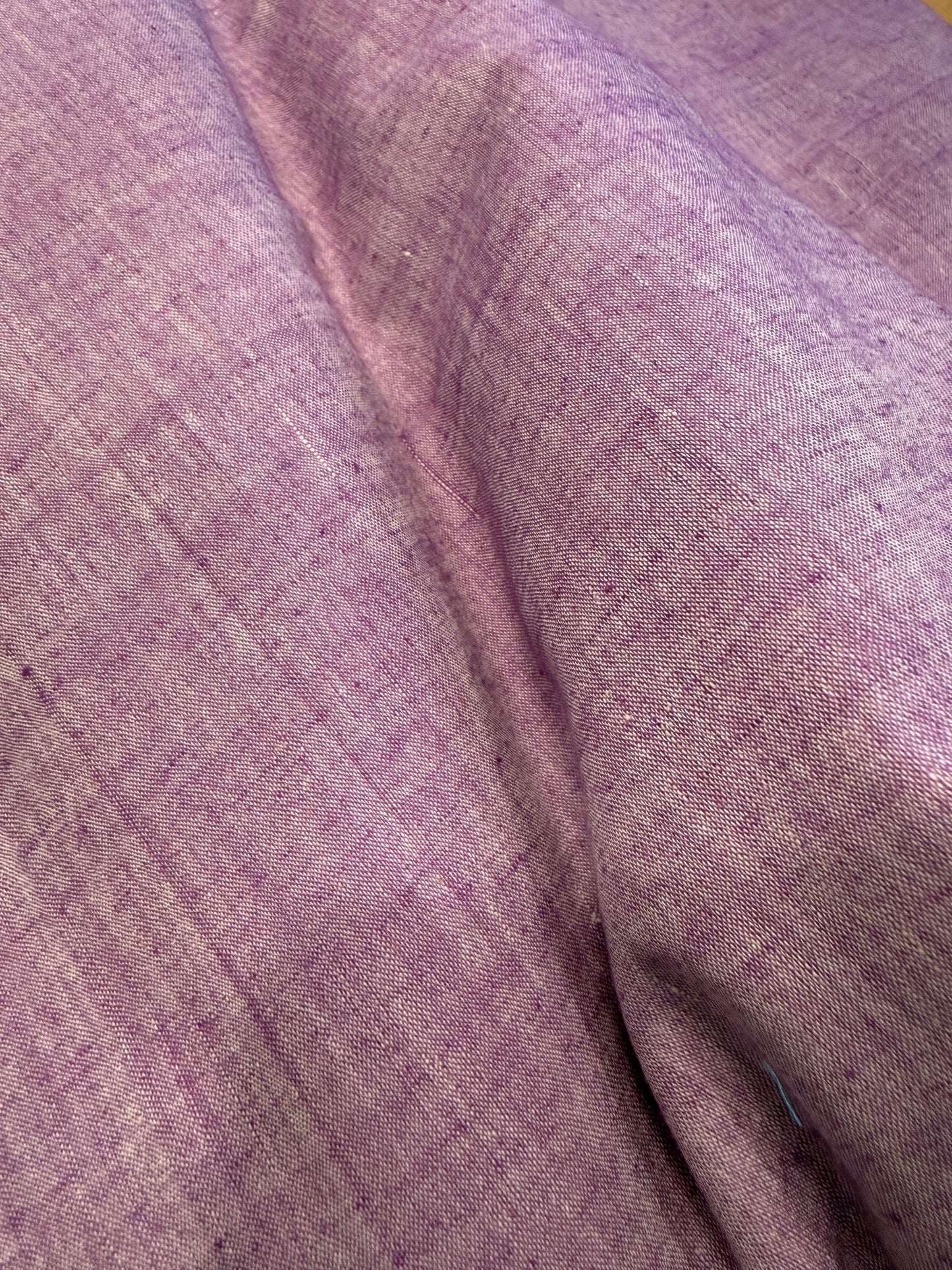 lilac - Handloom woven, cotton fabric