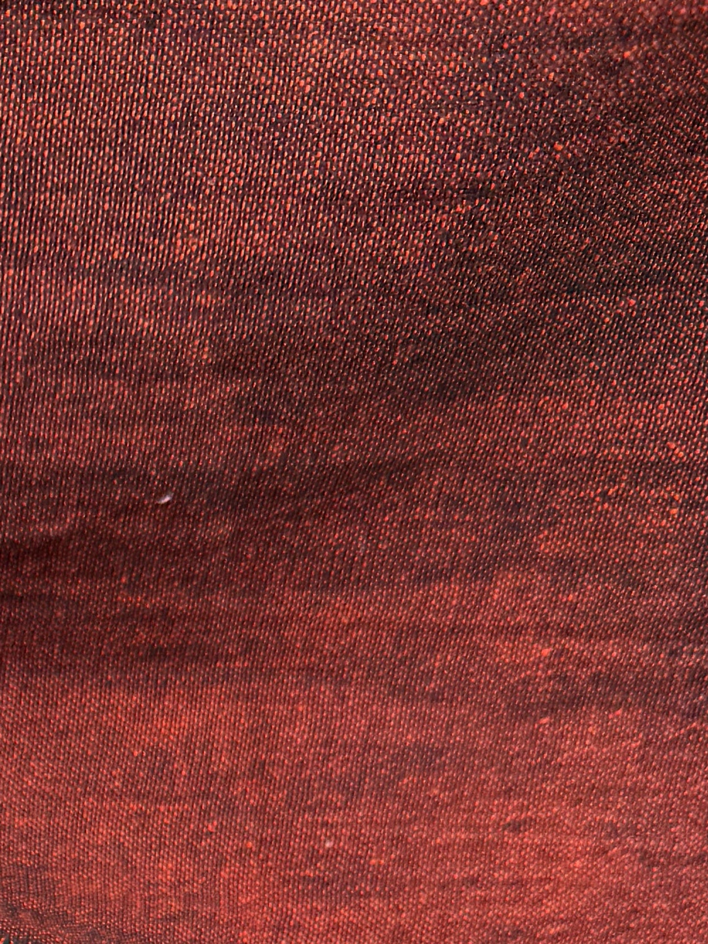 Variegated Rust - Handloom woven, cotton fabric