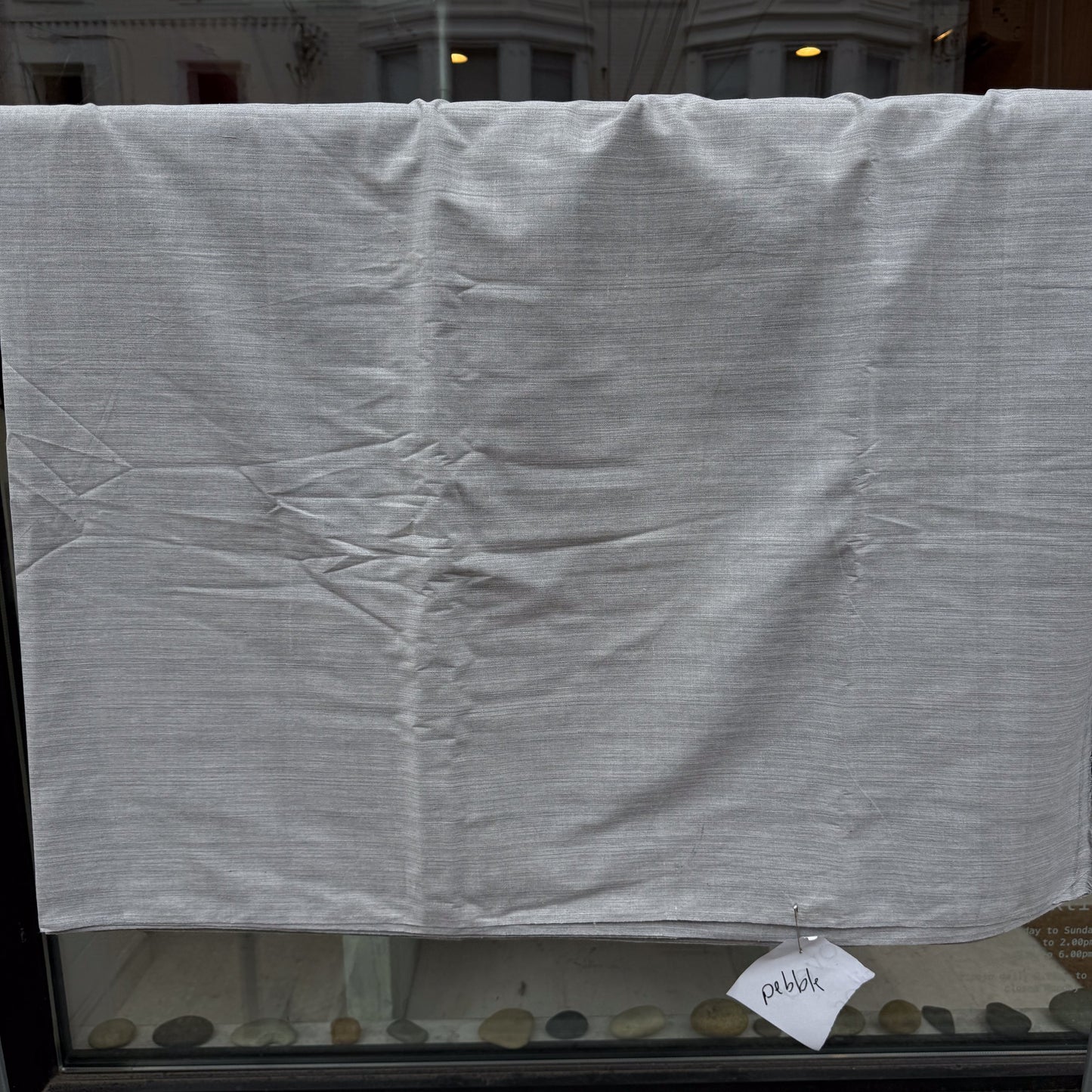 Pebble - Handloom woven, cotton fabric