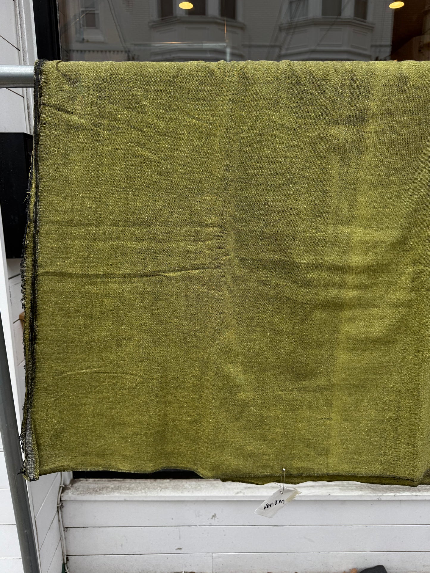 Venom - Handloom woven, cotton fabric