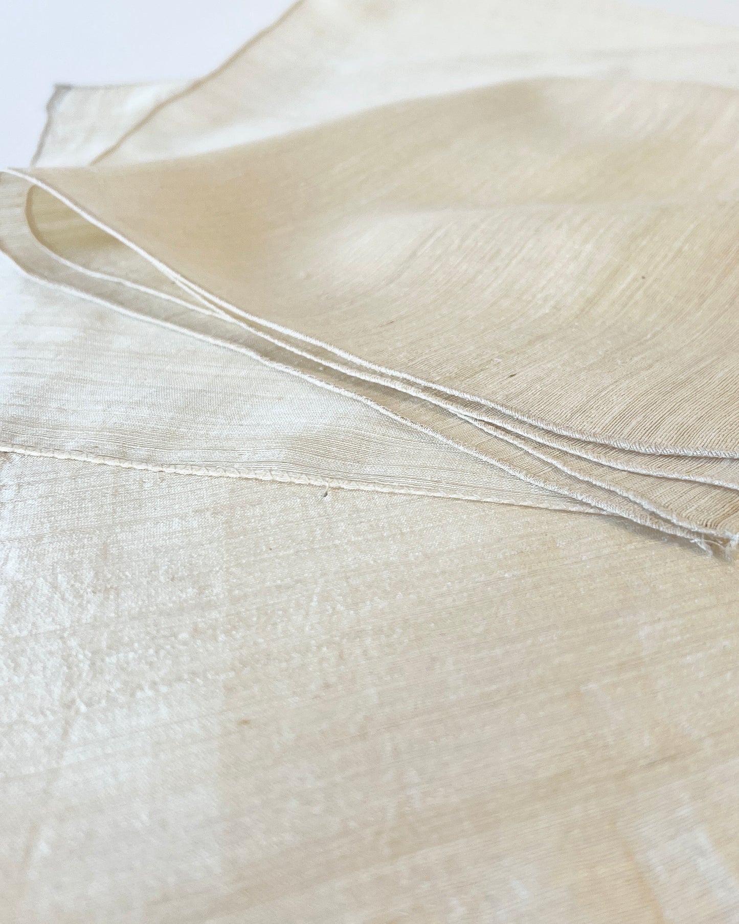 Undyed Matka Silk 22” x 22” ( 56 cm) Blank