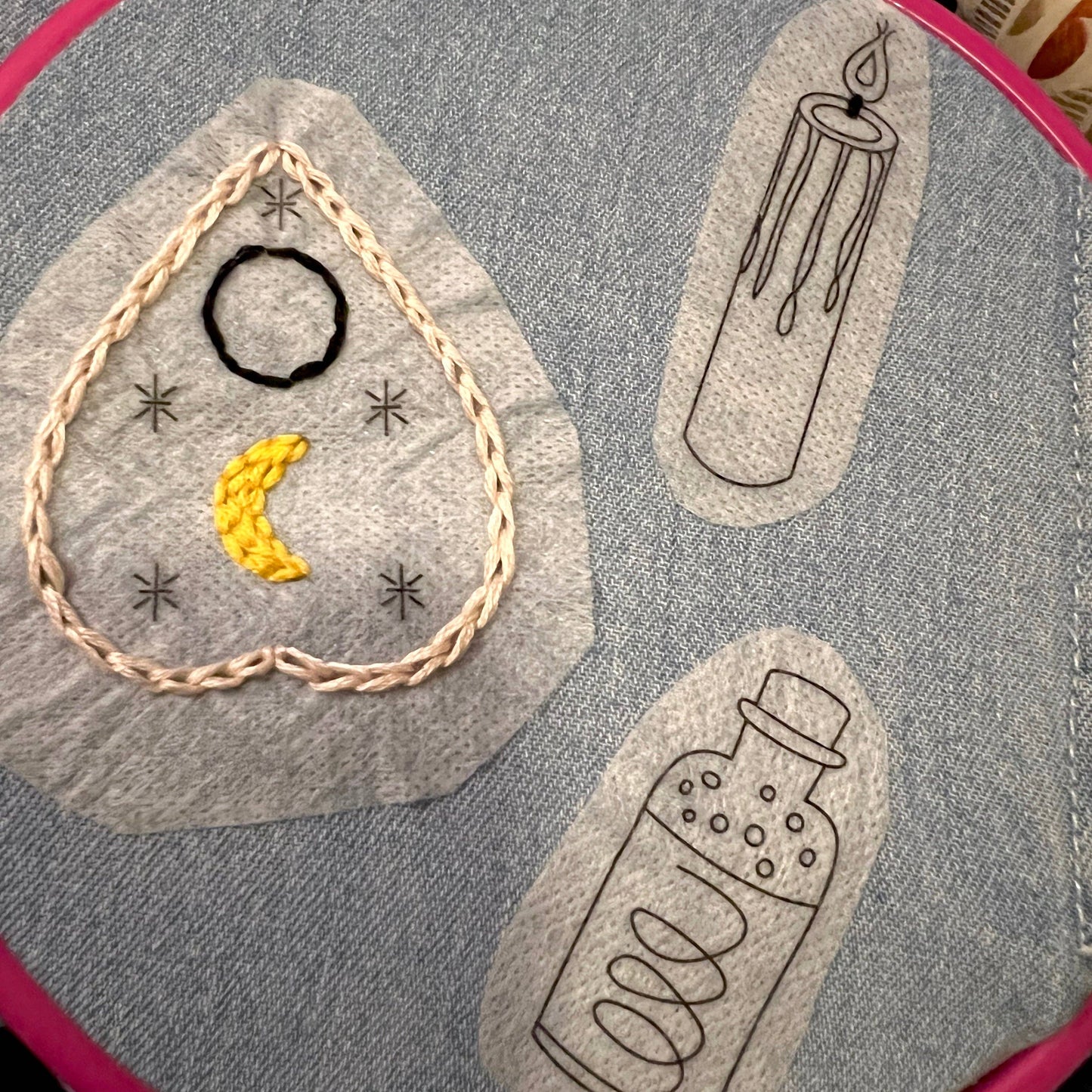 Witchy Embroidery Patterns Set