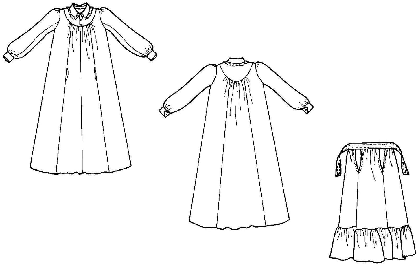 201 Prairie Dress Sewing Pattern