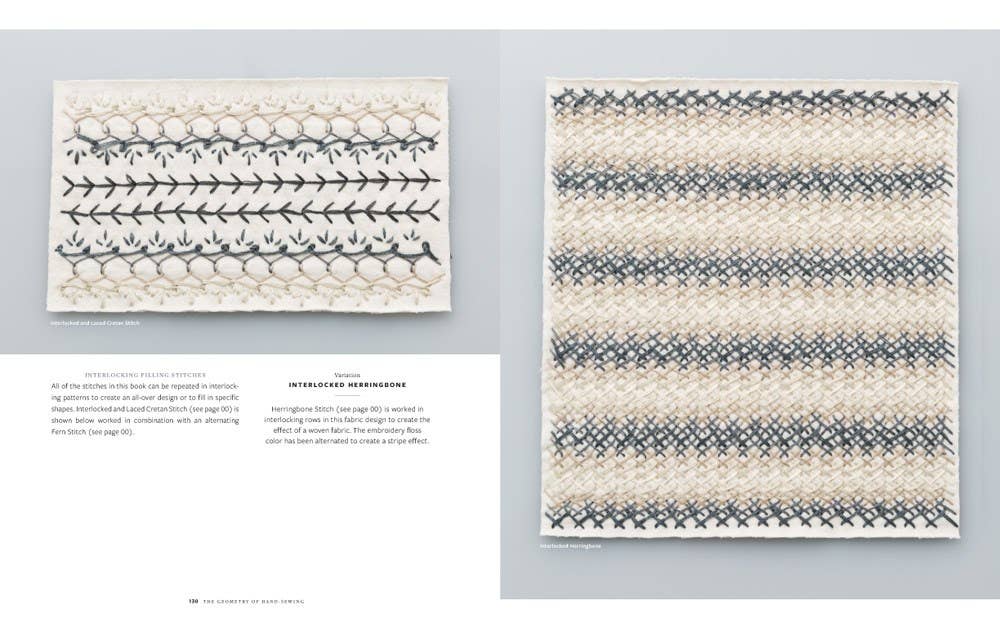 The Geometry of Hand-Sewing: A Romance in Stitches and