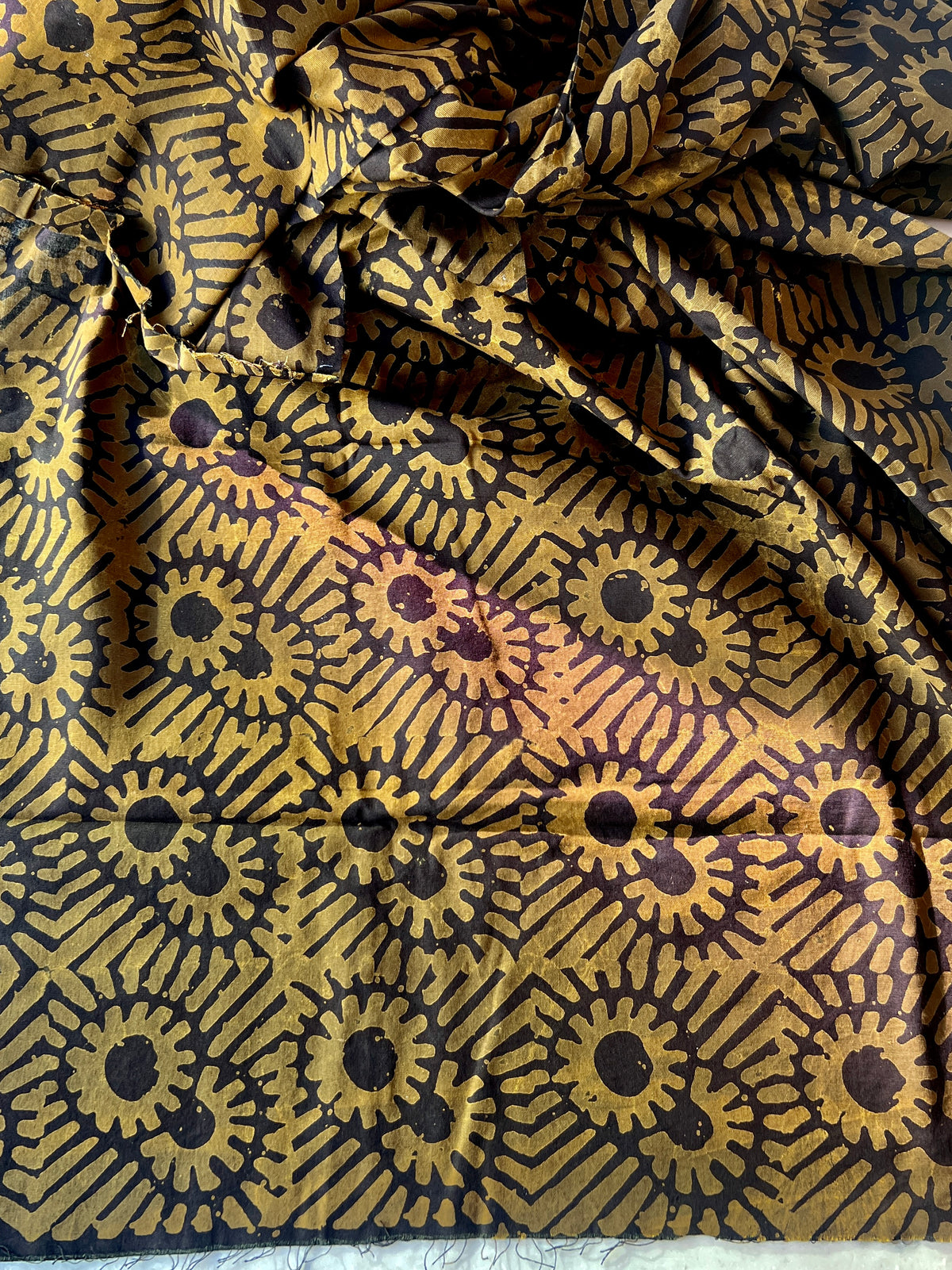 forest path cotton Batiki