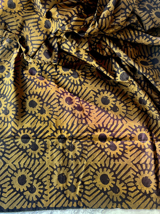 forest path cotton Batiki