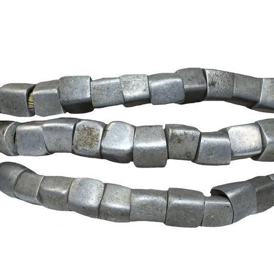 Aluminum Cube Trade Beads