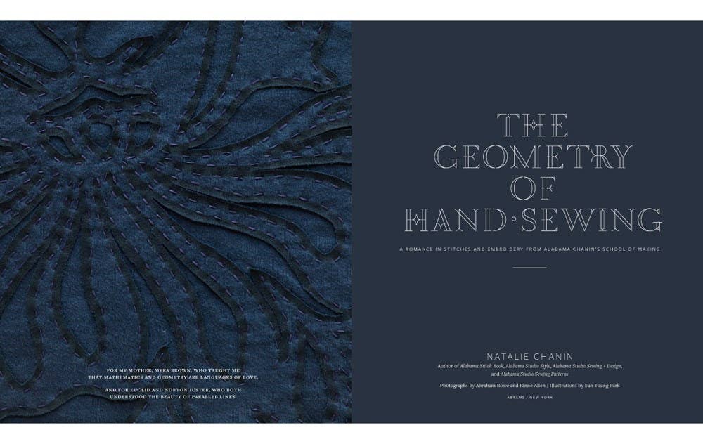 The Geometry of Hand-Sewing: A Romance in Stitches and