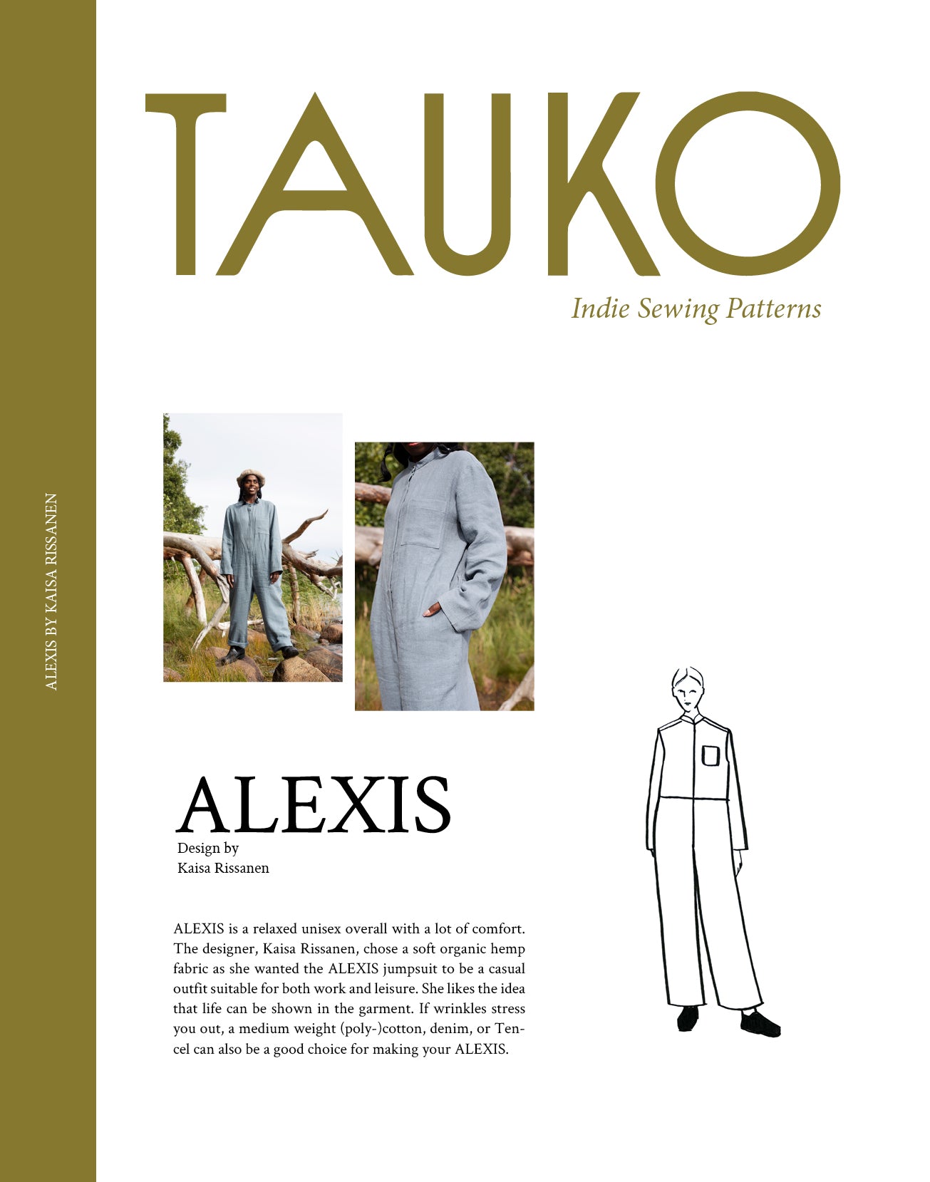 Alexis - TAUKO Digital Sewing Pattern