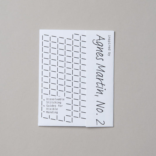 Agnes Martin No. 2: Visible Mending Transfers
