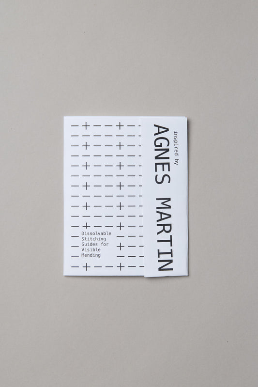 Agnes Martin: Visible Mending Transfers