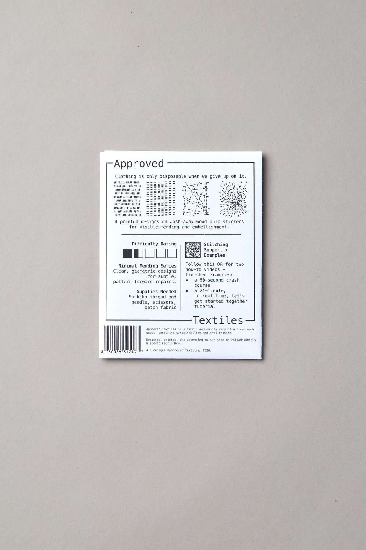 Angles . Minimal Mending Series