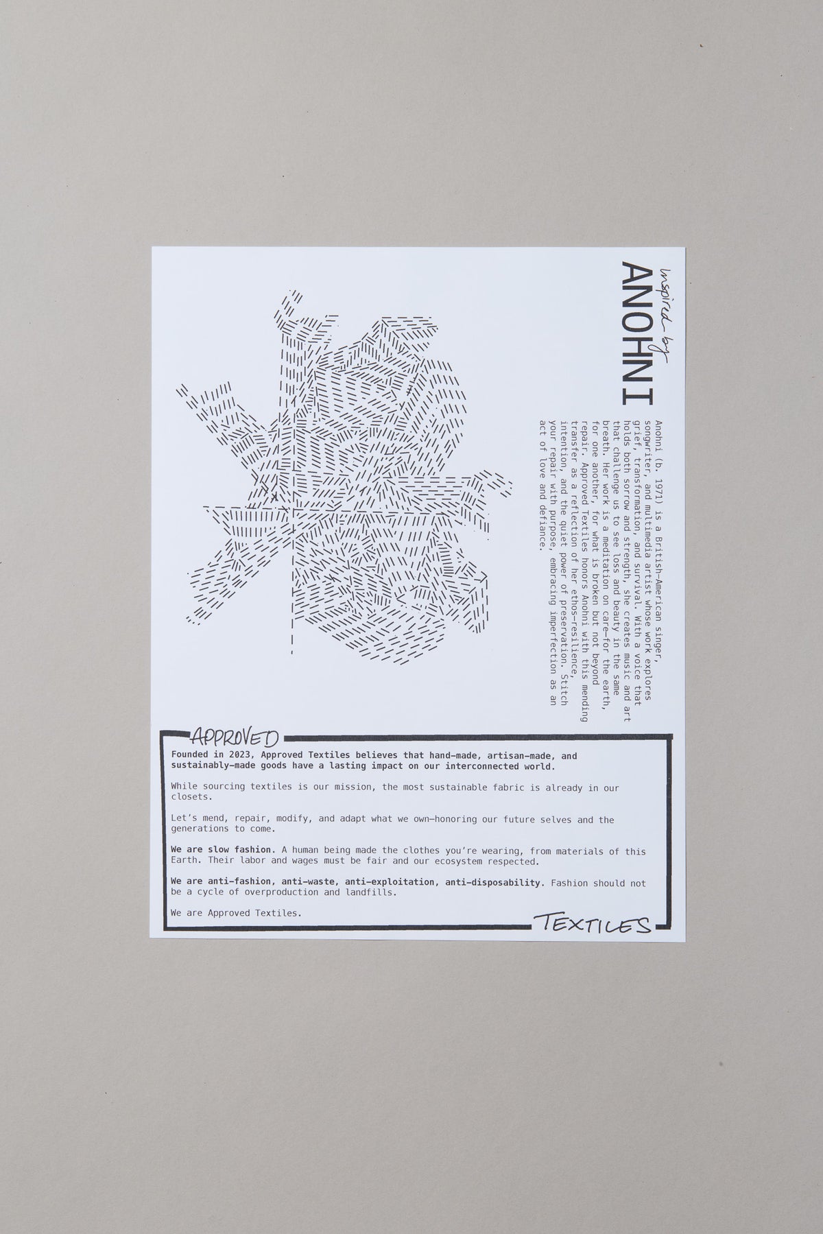 Anohni: Visible Mending Transfers
