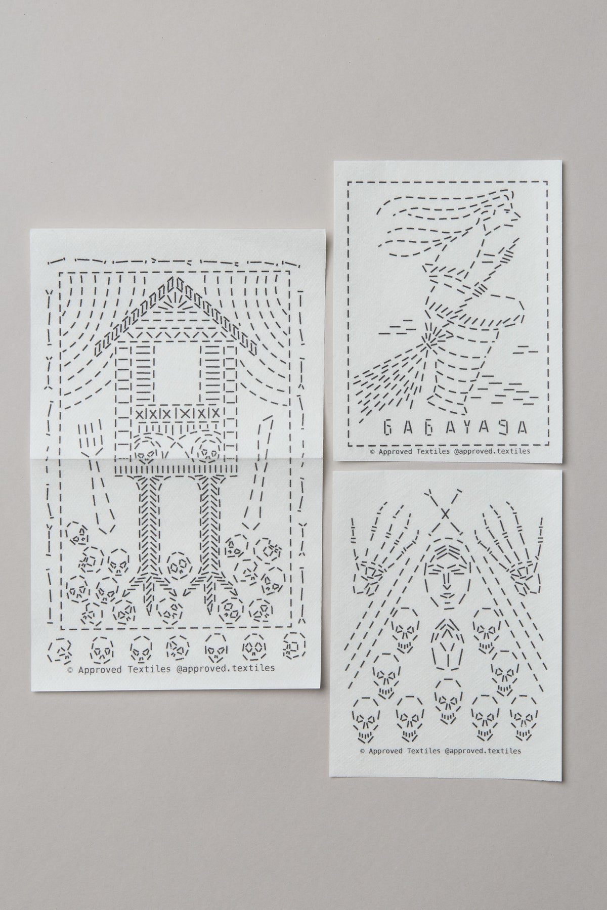 Baba Yaga: Visible Mending Transfers