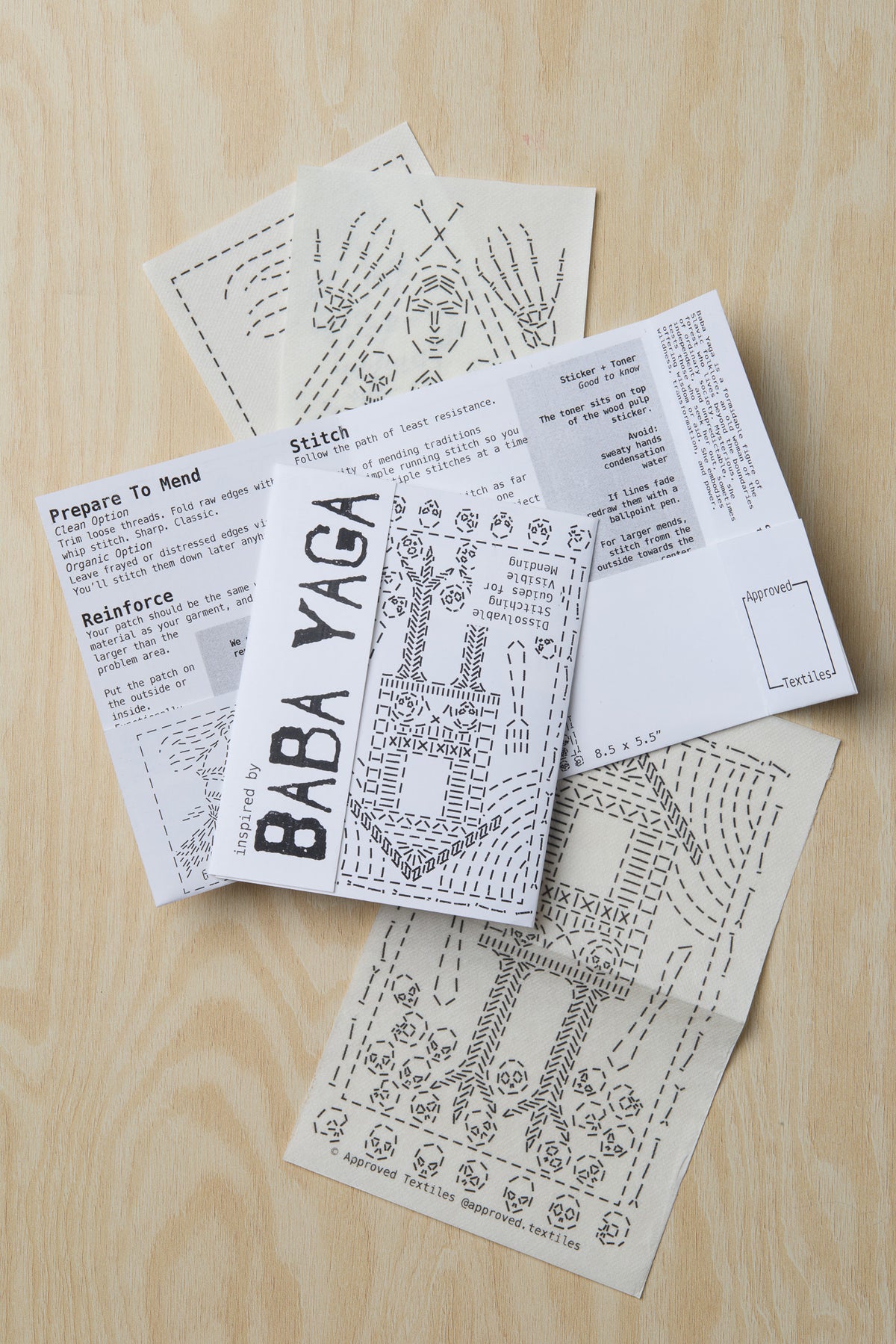 Baba Yaga: Visible Mending Transfers