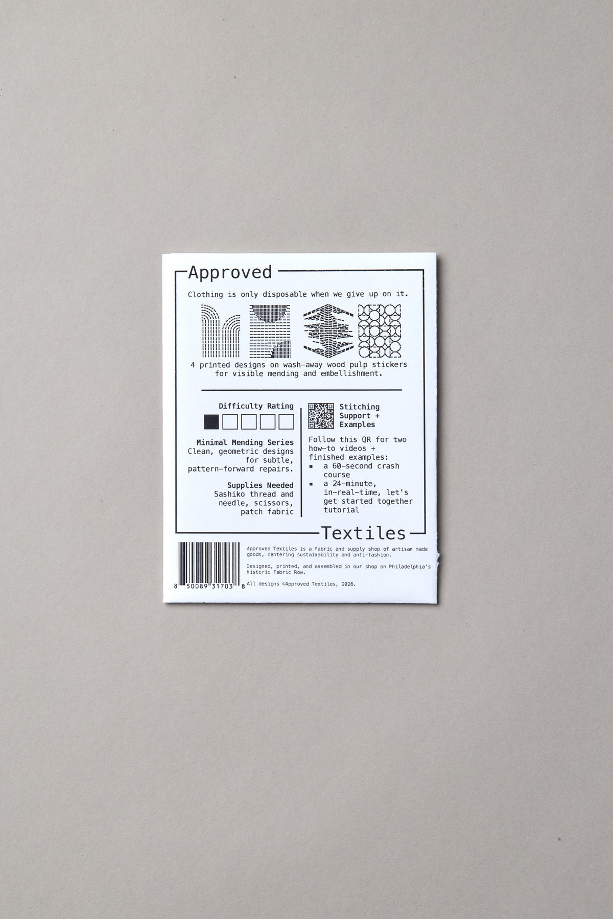 Bauhaus: Visible Mending Transfers