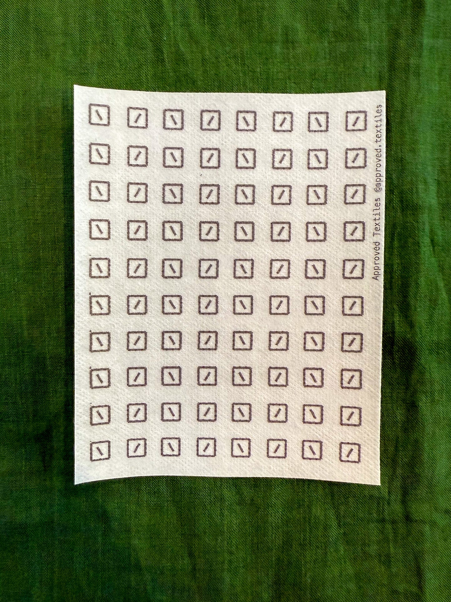 Little Squares . Minimal Mending Series