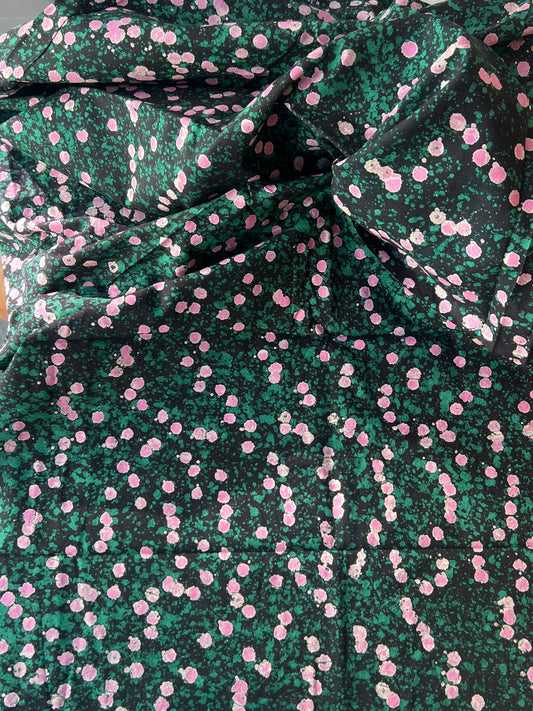 evening garden cotton Batiki