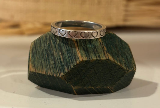 Silver Heart Ring