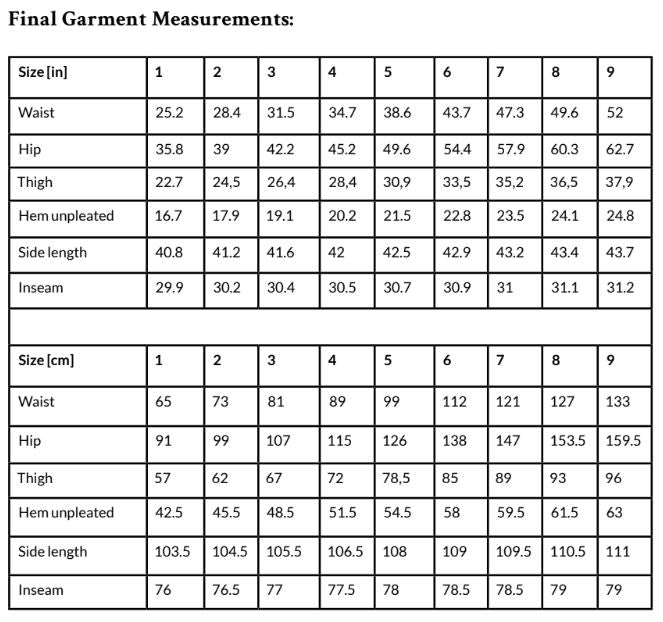 Fairway - TAUKO Digital Sewing Pattern