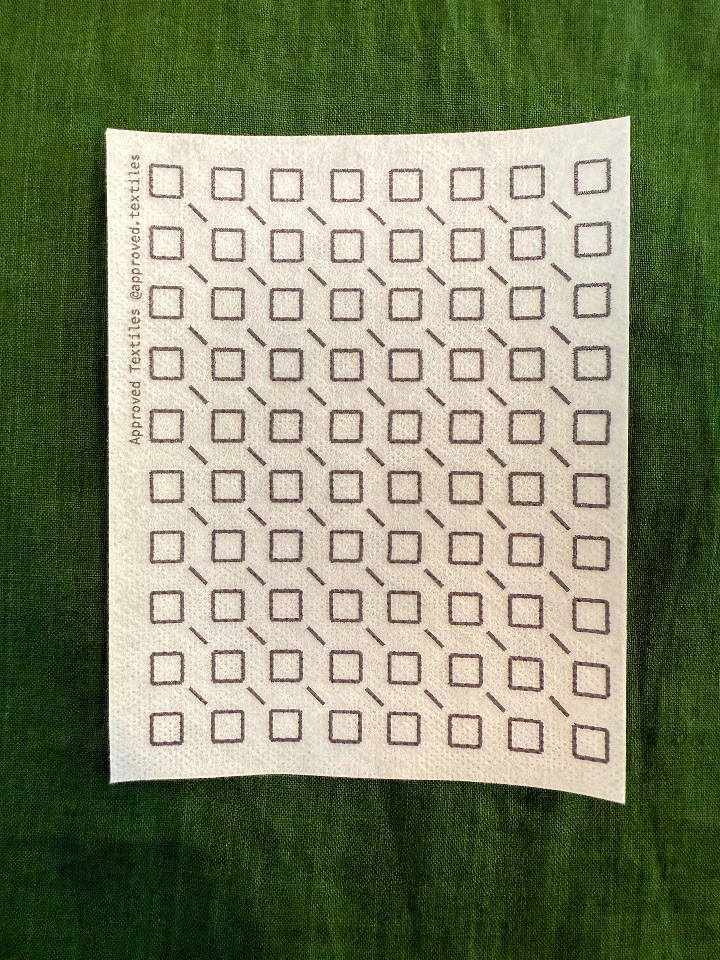 Little Squares . Minimal Mending Series