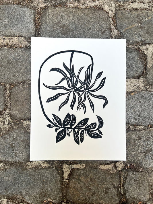 Spooky Harvest Linocut Workshop____11.19.25 (Sun) 3:30 PM to 6:30 PM