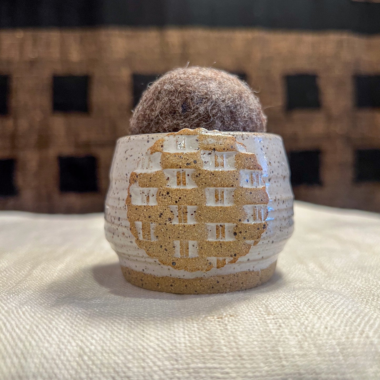 Handmade Ceramic Pin Cushion – One of a Kind