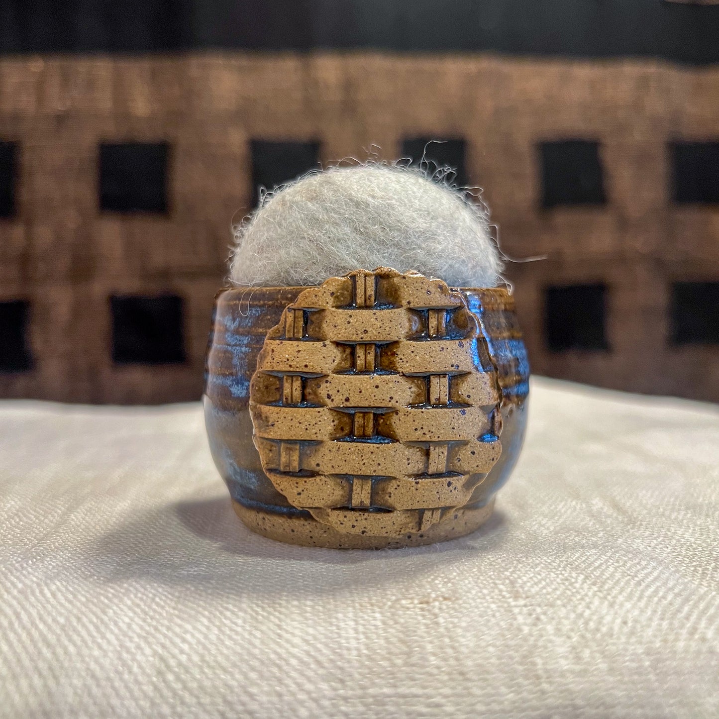 Handmade Ceramic Pin Cushion – One of a Kind