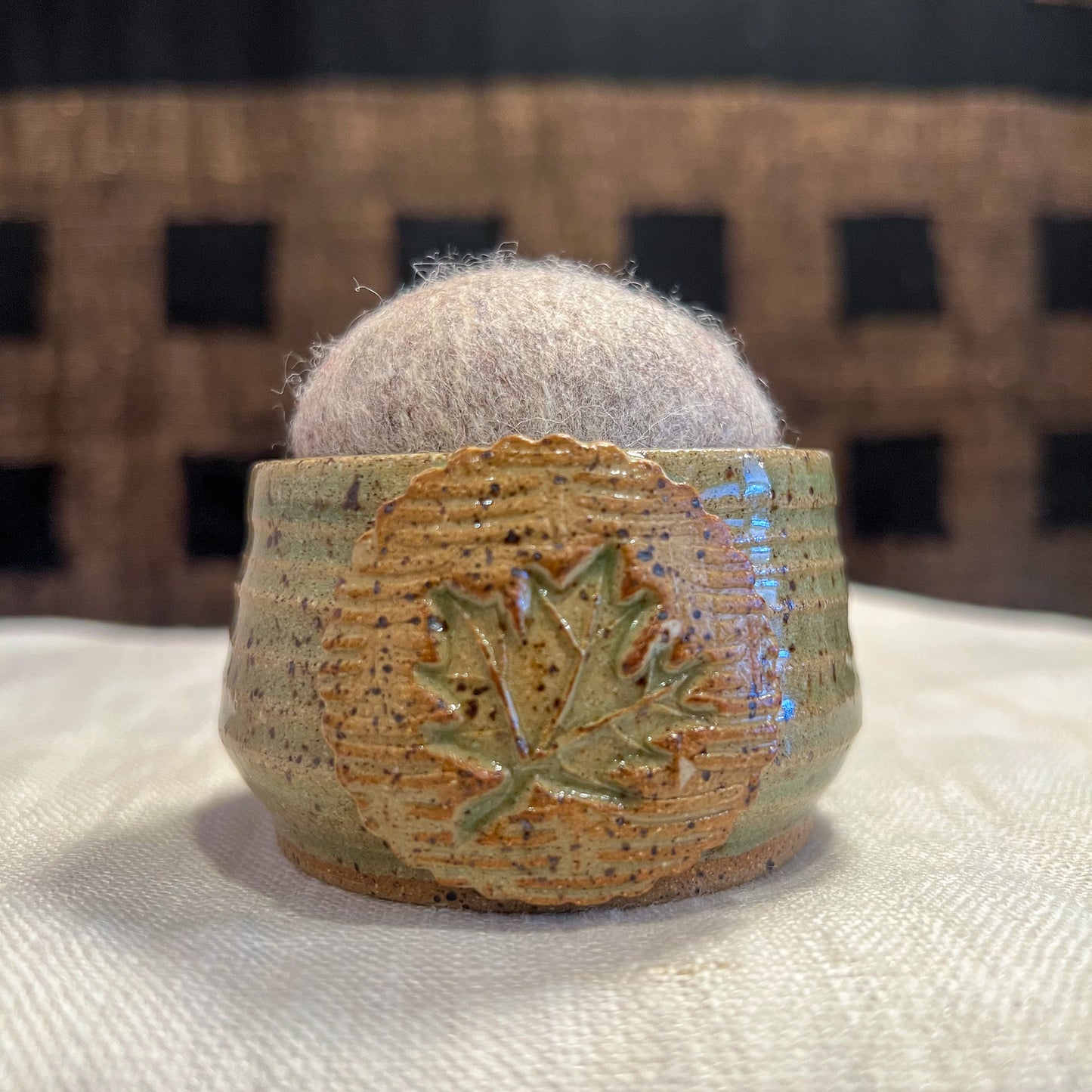 Handmade Ceramic Pin Cushion – One of a Kind