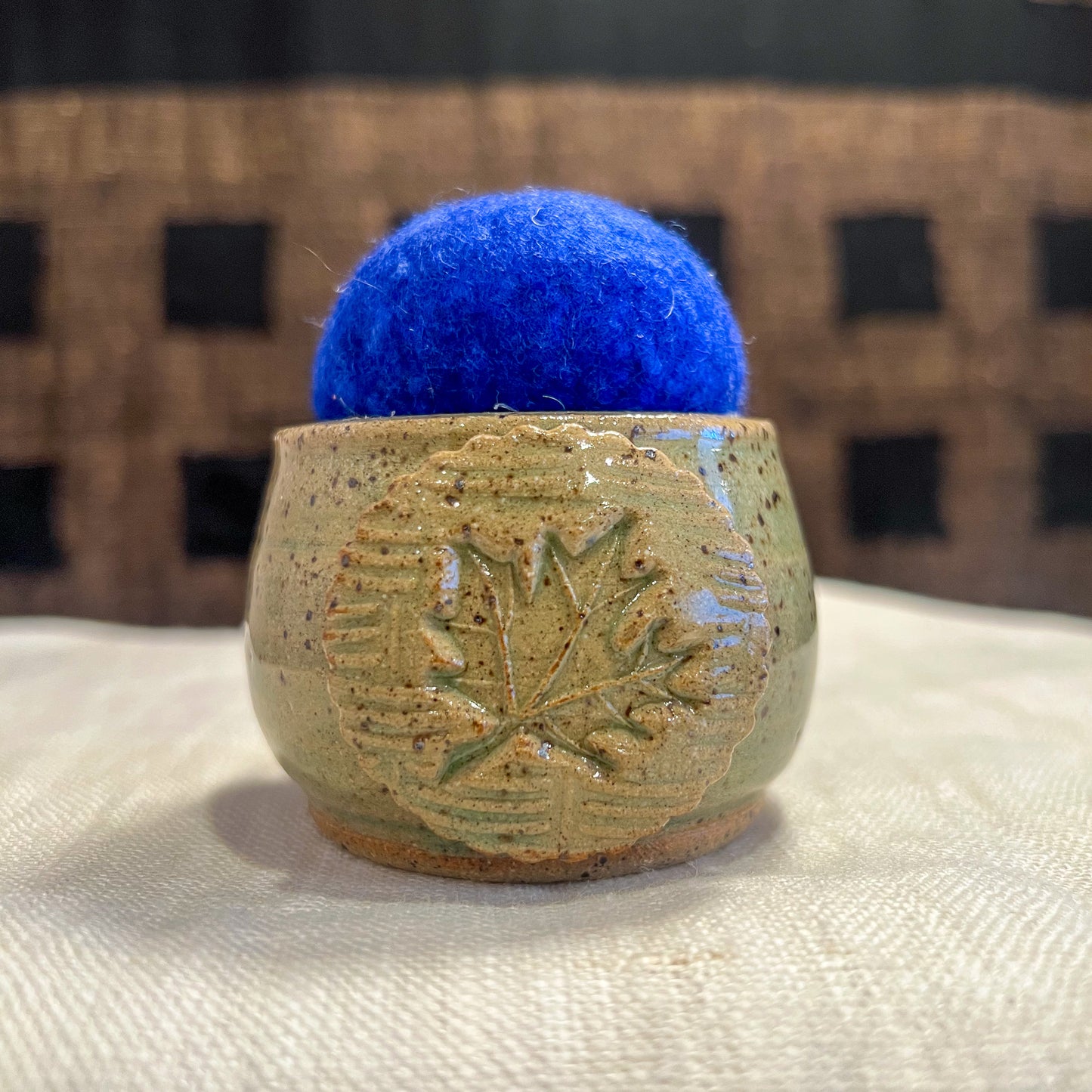 Handmade Ceramic Pin Cushion – One of a Kind