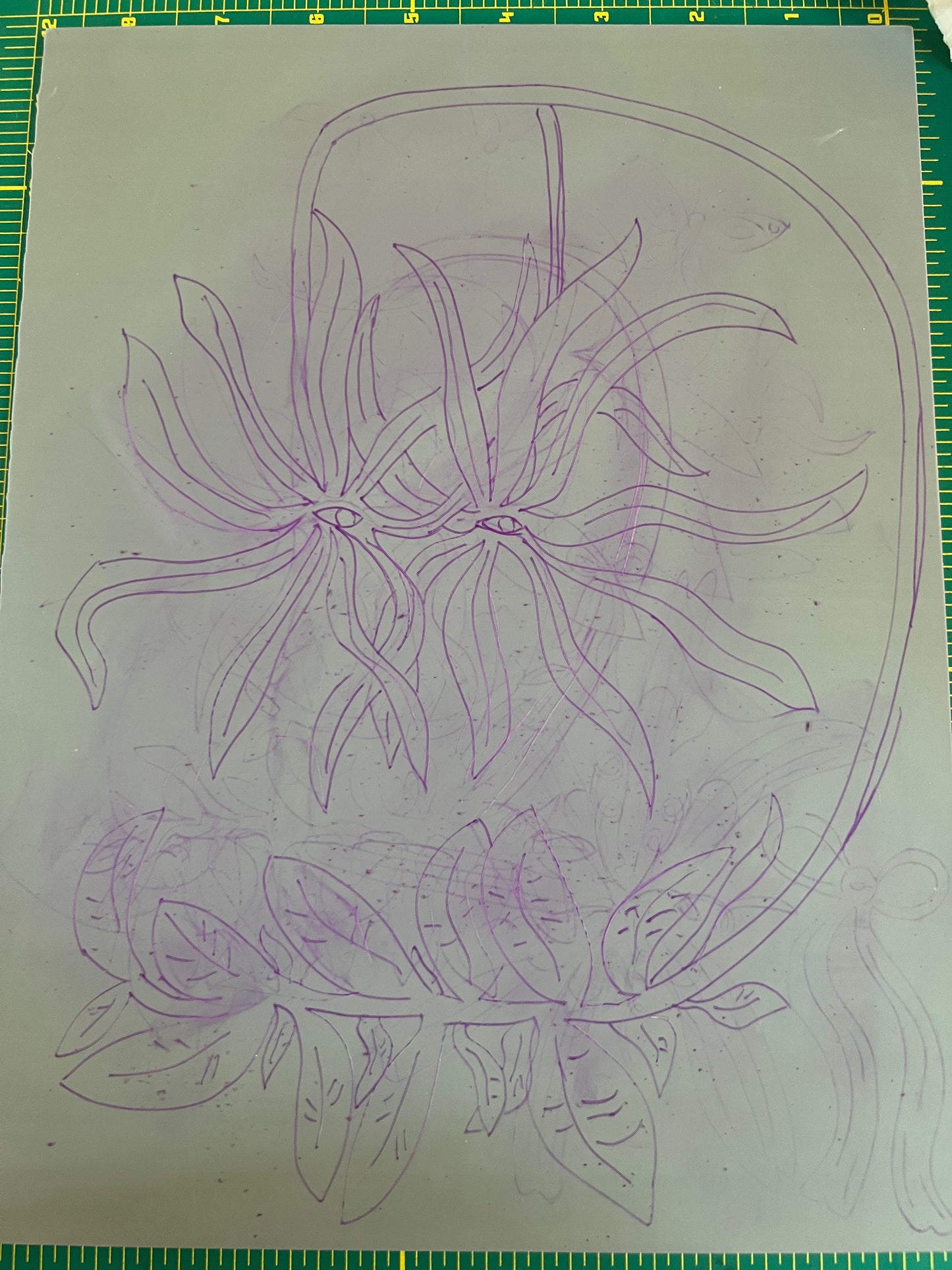 Spooky Harvest Linocut Workshop____11.19.25 (Sun) 3:30 PM to 6:30 PM