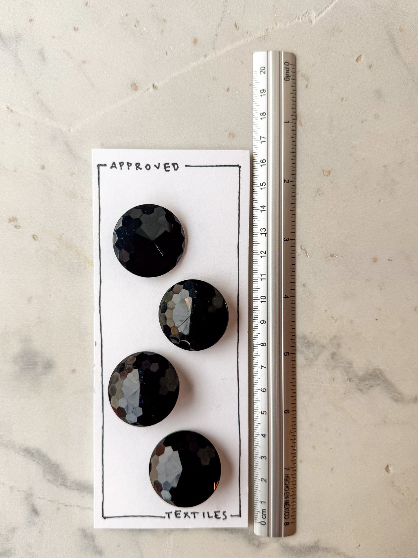 Faceted Coat Buttons