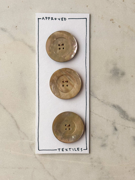 Mother of Pearl Buttons 38mm